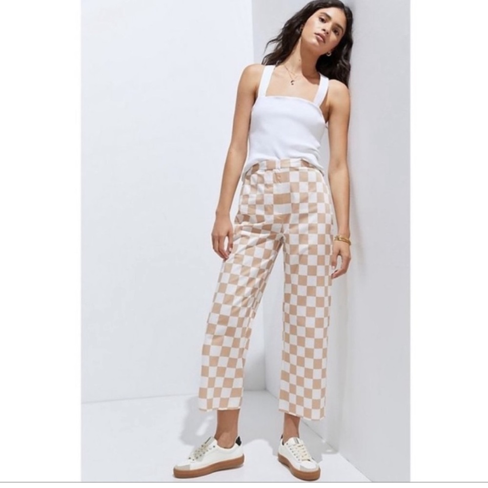 Hutch checkered pants from Anthropologie